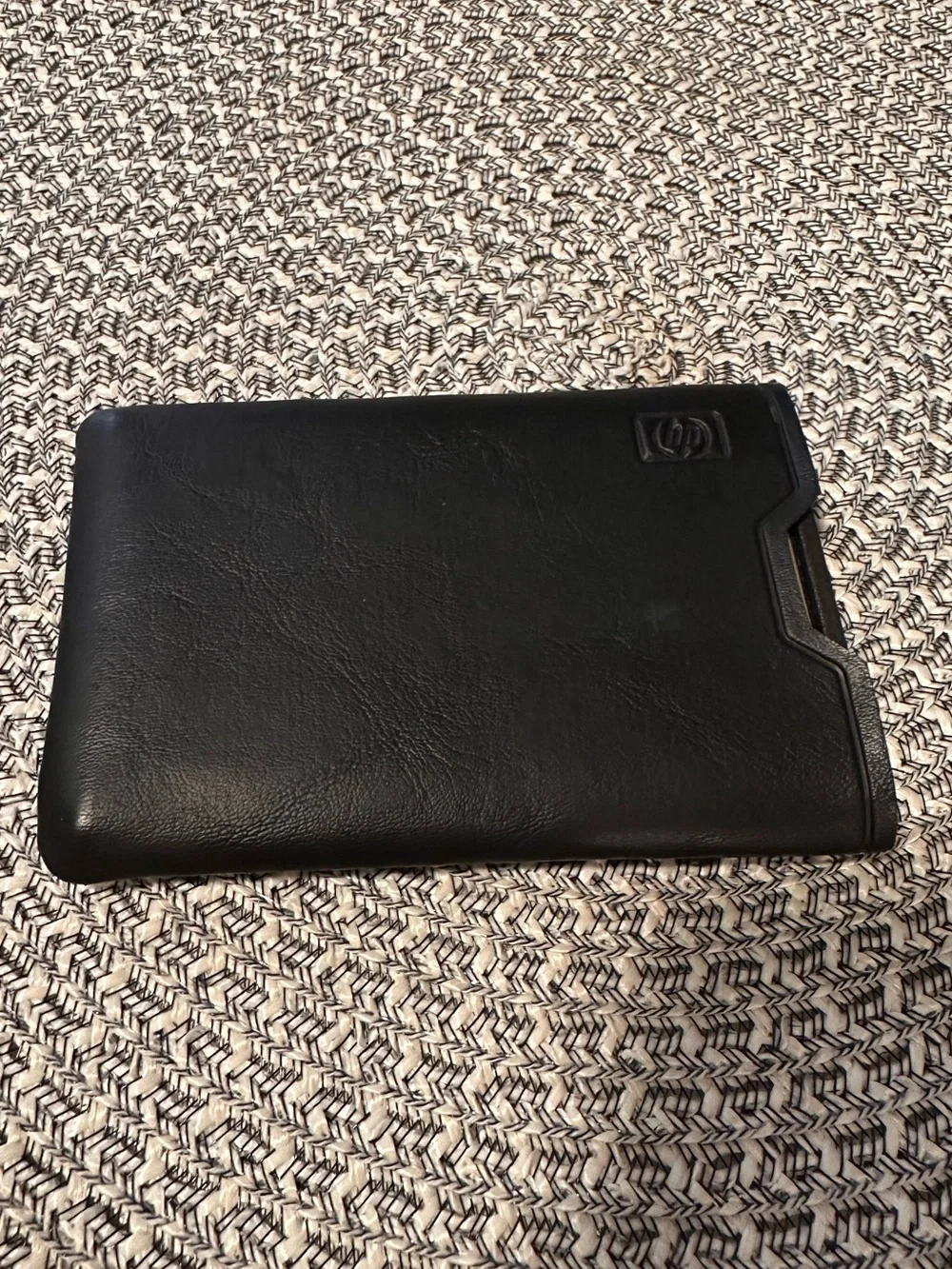 Vintage HP 12C Financial Calculator (1981) with cover